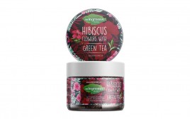 Wingreens Farms Hibiscus Flowers With Green Tea  Plastic Jar  60 grams